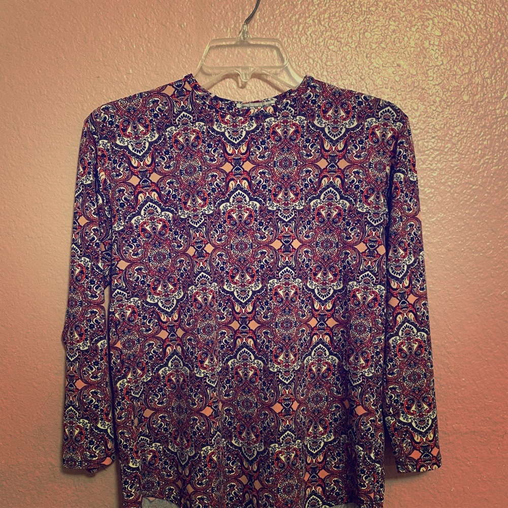 Designed shirt.